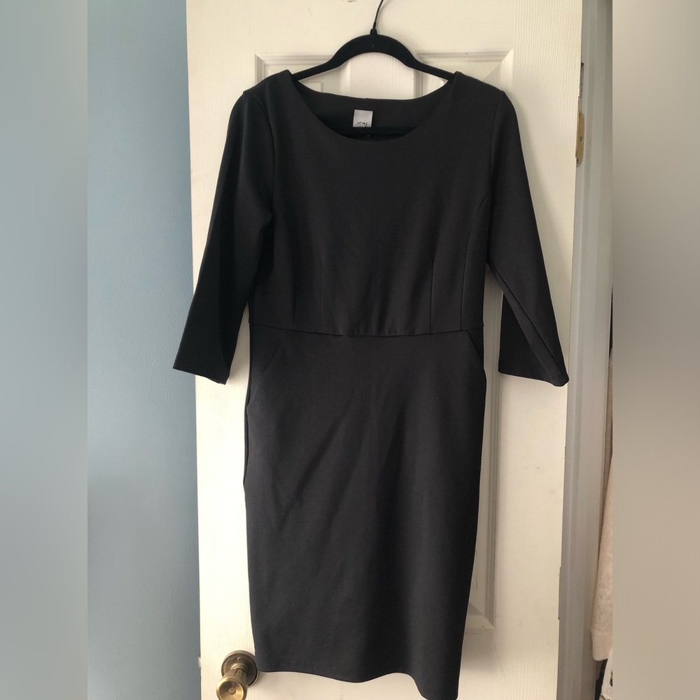 Anthropologie Ichi Black Dress